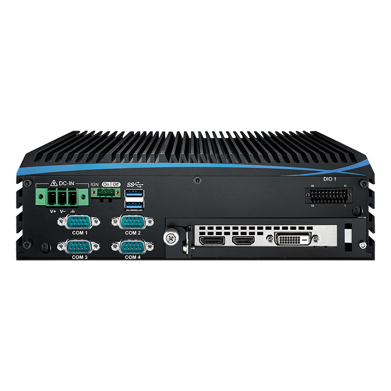 (image for) Mini FANLESS LG-P1000F-GTX1650 Intel 9th i7, 8K 3x DP, HDMI, DVI, Optn IgnitionÂ Control