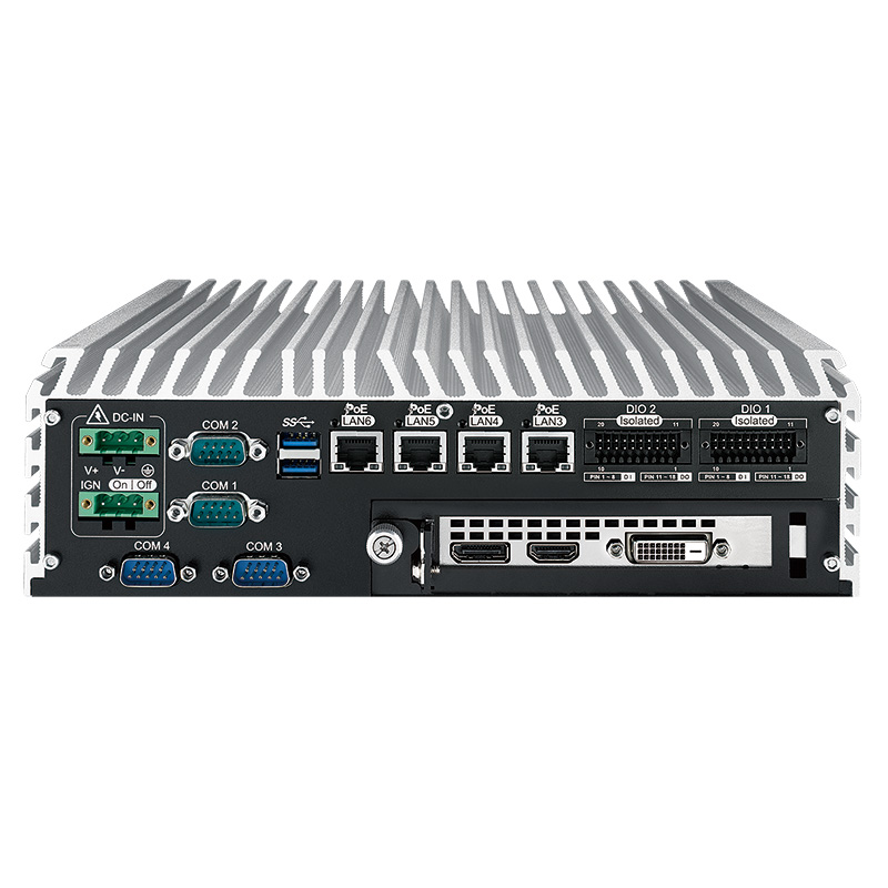 (image for) FANLESS PCÂ LG-P970FE-GTX1650, i7 Skylake-H, NVIDIA GTX1650, 4K, 6V-36V, Ignition opts