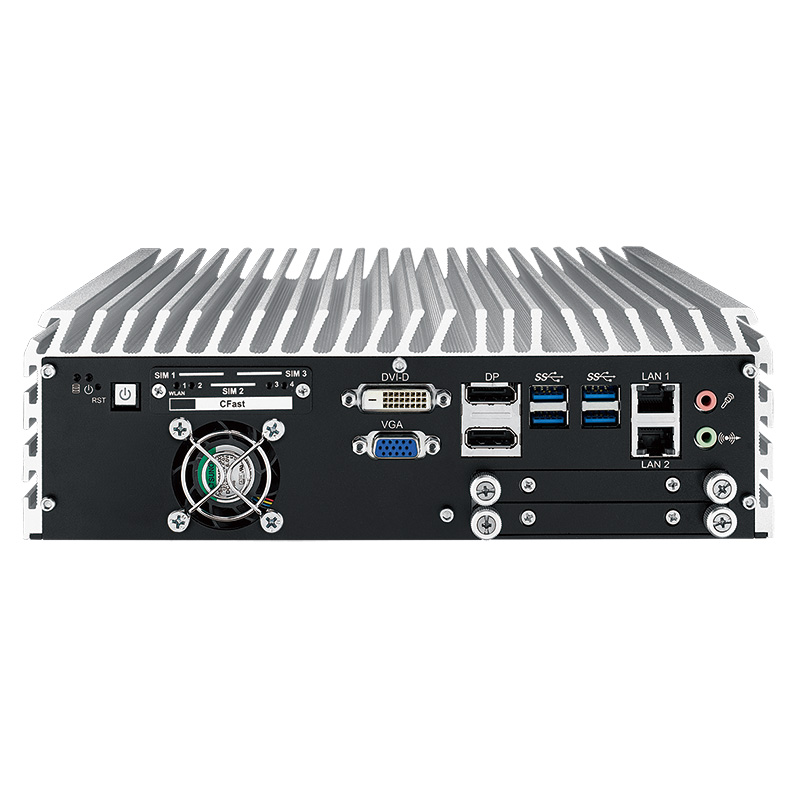 (image for) FANLESS PCÂ LG-P970FE-GTX1650, i7 Skylake-H, NVIDIA GTX1650, 4K, 6V-36V, Ignition opts