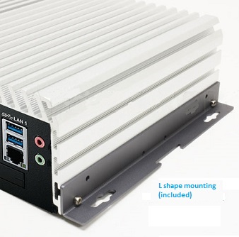 (image for) FANLESS PCÂ LG-P970FE-GTX1650, i7 Skylake-H, NVIDIA GTX1650, 4K, 6V-36V, Ignition opts