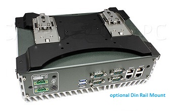 (image for) FANLESS PCÂ LG-P970FE-GTX1650, i7 Skylake-H, NVIDIA GTX1650, 4K, 6V-36V, Ignition opts